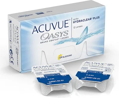 Zdjęcie produktu dla Wymiana soczewek kontaktowych Acuvue Oasys Hydraclear 2 tygodnie -2,25 BC/8,4 12 sztuk