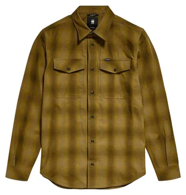 Image de G-Star - Chemise « Marine » pour homme GT17178 (M) (marron)