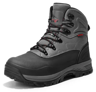 Produktbild von NORTIV 8 Herren Winterstiefel Isolierte,Grau,44 – Größe 44 EU