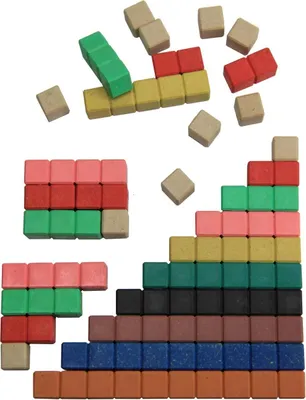 Produktbild von 30 farbige Rechenstäbe