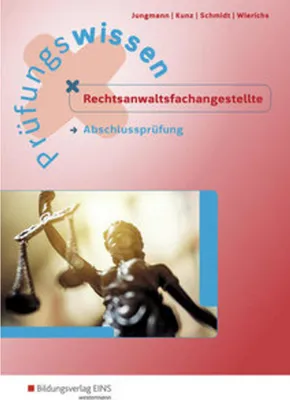 Obrázok produktu pre Prüfungswissen Rechtsanwaltsfachangestellte. Abschlussprüfung: Arbeitsbuch