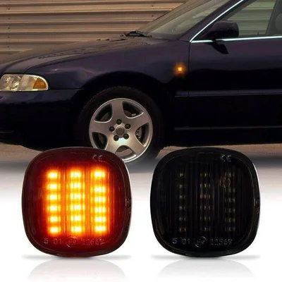 Obrázek produktu pro Led boční blinkry pro SKODA FABIA 1+2 | OCTAVIA 1U | RAPID | ROOMSTER | BLACK