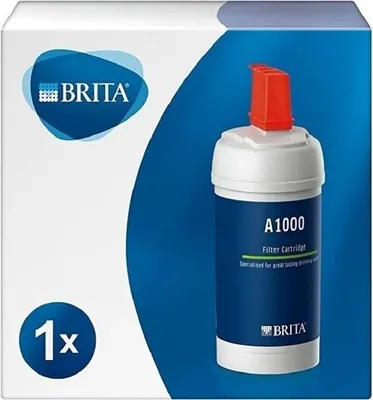 Zdjęcie produktu dla Wkład Filtracyjny BRITA A1000, System Filtracji Kranowej, Redukcja Kamienia, Chloru, Ołowiu, Zanieczyszczeń, Żywotność 6 Miesięcy