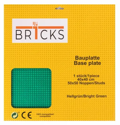 Produktbild von BR1CKS Baseplate Bright Green 50x50