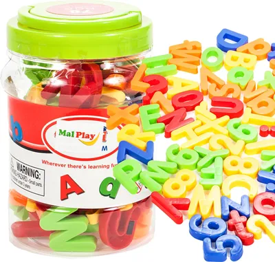 Immagine prodotto di Gioco da colorare numeri e lettere magnetiche da 3 anni per bambini che leggono e contano 78 TLG