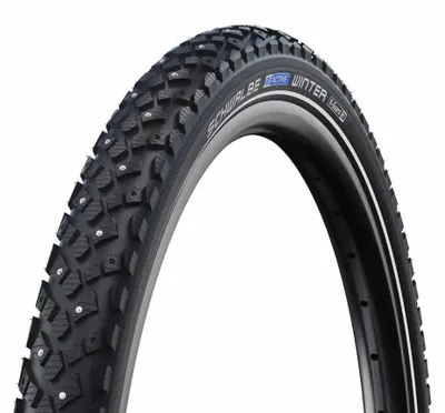 Productafbeelding van Schwalbe 42-622 Motion SPIKE, met stalen karkas, E-25, WiC, zwart met reflecterende elementen