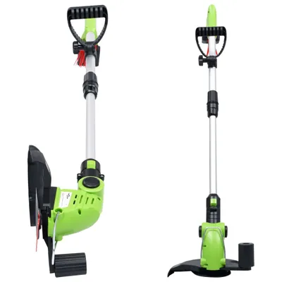 Produktbild von vidaXL Teleskop-Rasentrimmer mit Akkupack 20 V 1500 mAh Li-Ionen