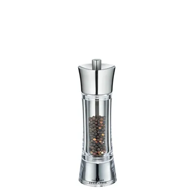 Obrázok produktu pre Zassenhaus Aachen, Mlynček na korenie, Nerezová oceľ, Akrylový, Nerezová oceľ, Keramický, 58 mm, 180 mm