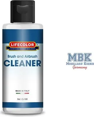 Image de LIFECOLOR LC-CLCLEANER100 Nettoyant pour aérographe et pinceaux