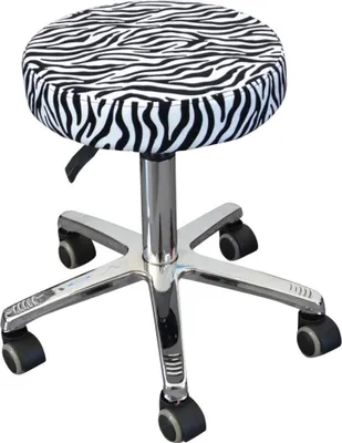 Immagine prodotto di ZEBRA Sgabello sedia per tattoo studio medico centro estetico massaggi sgabellino x