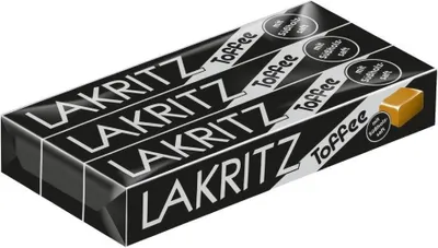 Produktbild von Perfetti van Melle Lakritz Toffee 3x41g