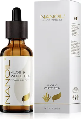 Produktbild von Nanoil Aloe & White Tea Face Serum 50 ml