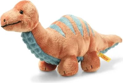 Produktbild von Steiff Bronko Brontosaurus 28 dunkelorange/petr 087837