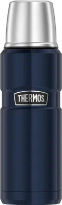 Imagen del producto de Botella térmica aislante Stainless King, color azul, 0,47 litros; 4003256047