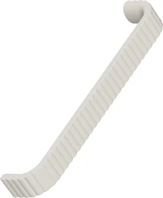 Produktbild von Furnipart Möbelgriff Lace Breite 171mm - Schrankgriff LA 160mm geriffelt, Zinkdruckguss staubgelb matt lackiert