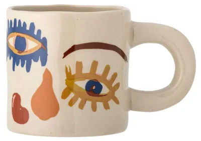Produktbild von Bloomingville Horus Tasse, Orange, Steingut