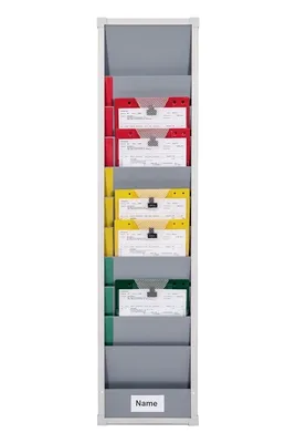 Produktbild von Planungstafel Einzelsegment B315xH1282xT78mm inkl. Rollen f. DIN A4