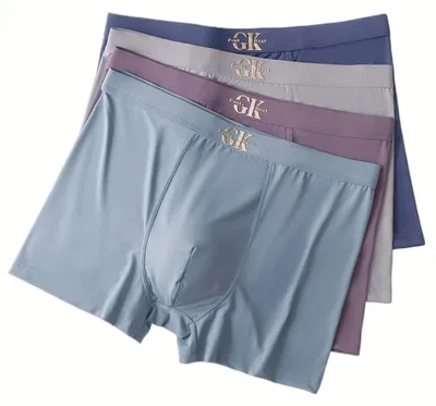 Produktbild von Herren Boxershorts, 4er-Set, Baumwolle, Größe 3XL