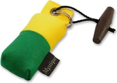 Produktbild von Mystique Mini Dummy Schlüsselanhänger Key Case grün/gelb