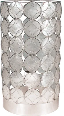 Produktbild von Näve Muscheltischleuchte "Shell"; Farbe: natur, silber, 350559
