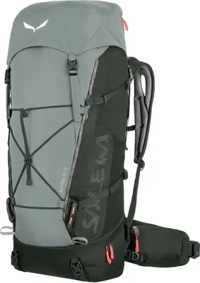 A studio shot of a backpack.