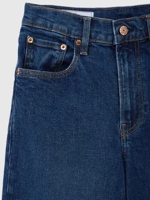 Produktbild von GAP Stride Jeans mit weitem Bein und hoher Taille 406725-00__28REG