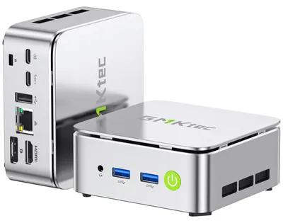 Image de Mini PC - Processeur AMD Ryzen 5 - 16 Go de RAM - SSD de 512 Go - Carte graphique Radeon - Windows 11 Pro