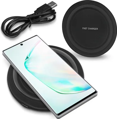 Produktbild von Schnellladestation Kabellos für Samsung Galaxy Note 10 S10 QI Wireless Ladegerät