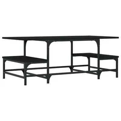 Produktbild von vidaXL Couchtisch Schwarz 100x50,5x40 cm Holzwerkstoff
