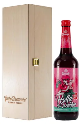 Produktbild von Boente Holla die Waldfee Sauerkirschlikör mit Geschenk-HK