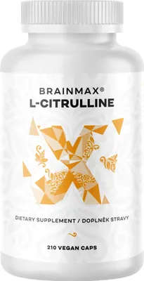 Obrázek produktu pro BrainMax L-Citrulin, L-citrulin, 210 rostlinných kapslí