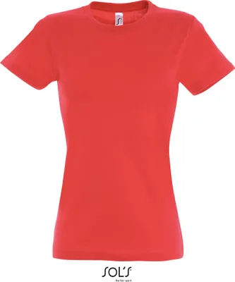 Produktbild von SOLs 11502 | Imperial Women / Damen T-Shirt - Farbe: Hibiscus - Größe: M