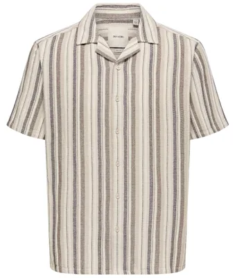 Image de Chemise Only & Sons 22025659-COFFEE pour Homme