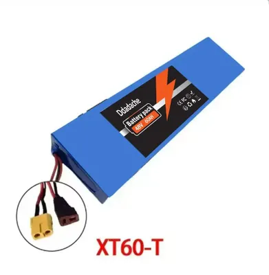 Obrázek produktu pro Lithium-iontová baterie – 48 V, 13S4P – kapacita 60 Ah – články 18650 – konektory XT60 + T – pro elektrické koloběžky