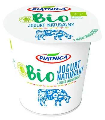 Obrázok produktu pre Piątnica Jogurt Naturalny Ekologiczny 140 g