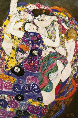 Obrázek produktu pro Gustav Klimt art print obraz - Panna, 1912 - 1913 (180 x 120 cm)