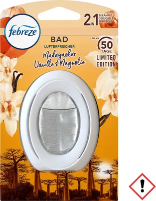 Produktbild von Febreze Osvěžovač vzduchu do koupele Vanilla 1 kus, 7,5 ml