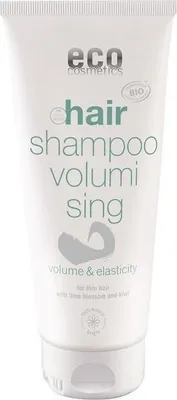 Produktbild von Eco Cosmetics VOLUMEN UND ELASTIZITÄT Shampoo mit Lindenblüte und Kiwi 200 ml