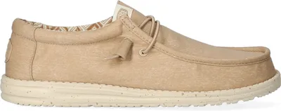 Obrázok produktu pre HEYDUDE Wally Canvas Pánske poltopánky Tan Veľkosť 40
