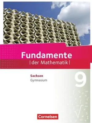 Immagine prodotto di Fundamente der Mathematik 9. Schuljahr - Sachsen - Schülerbuch