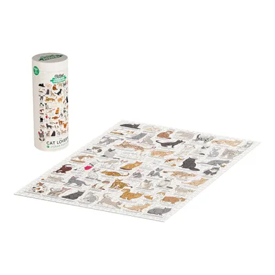 Obrázek produktu pro Puzzle pro milovníky koček bílé 1000 dílků