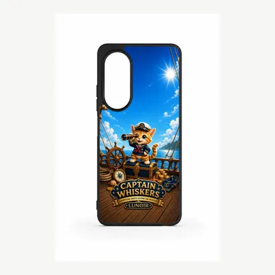 Obrázek produktu pro Pouzdro pro telefon Huawei Nova 9 SE, ochranné pouzdro s motivem kočky a kapitána – značka LUNØIR