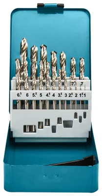 Image de Jeu de forets à métaux Makita Hss-G 19 pièces D-54025