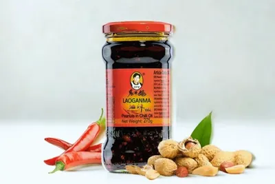 Obrázek produktu pro LAOGANMA Arašídy v chilli oleji 275 g