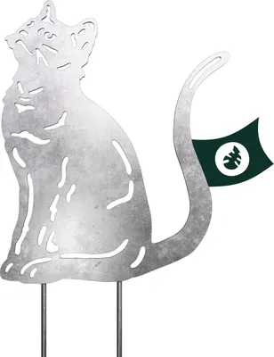 Produktbild von Gartenstecker in Rost & Silber Rost Deko für Garten, Balkon & Terrasse, Design Metallfiguren:Katze, Stil Metallfiguren:Silber