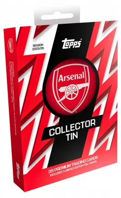 Produktbild von Arsenal 2025/26 Topps Football Cards Club Collector Tins