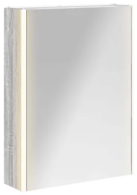 Produktbild von Badezimmerspiegelschrank Graues Sonoma 53,5 x 15,5 x 70 cm