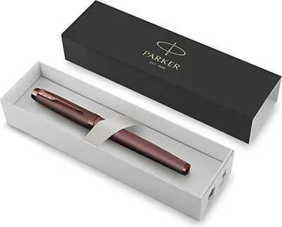 Produktbild von Parker 2190512, Braun, Kartuschenfüllsystem, Blau, Edelstahl, Lack, Edelstahl
