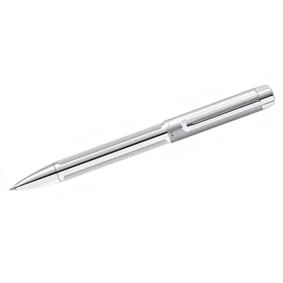 Produktbild von Pelikan Pura K40, Silber, Kartuschenfüllsystem, Aluminium, Edelstahl, 138 mm, 32 g