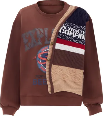 Produktbild von Tavite damen sweatshirt - kaffee, XS/S